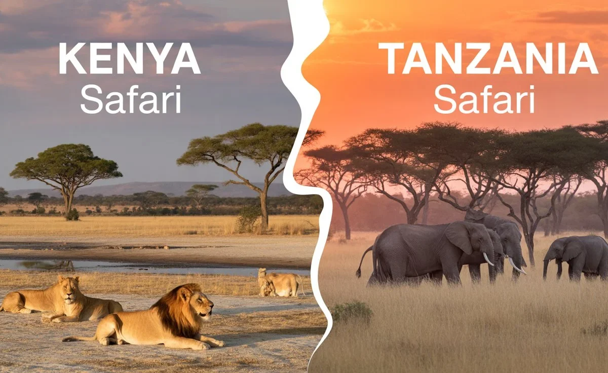 Kenya vs Tanzania Safari