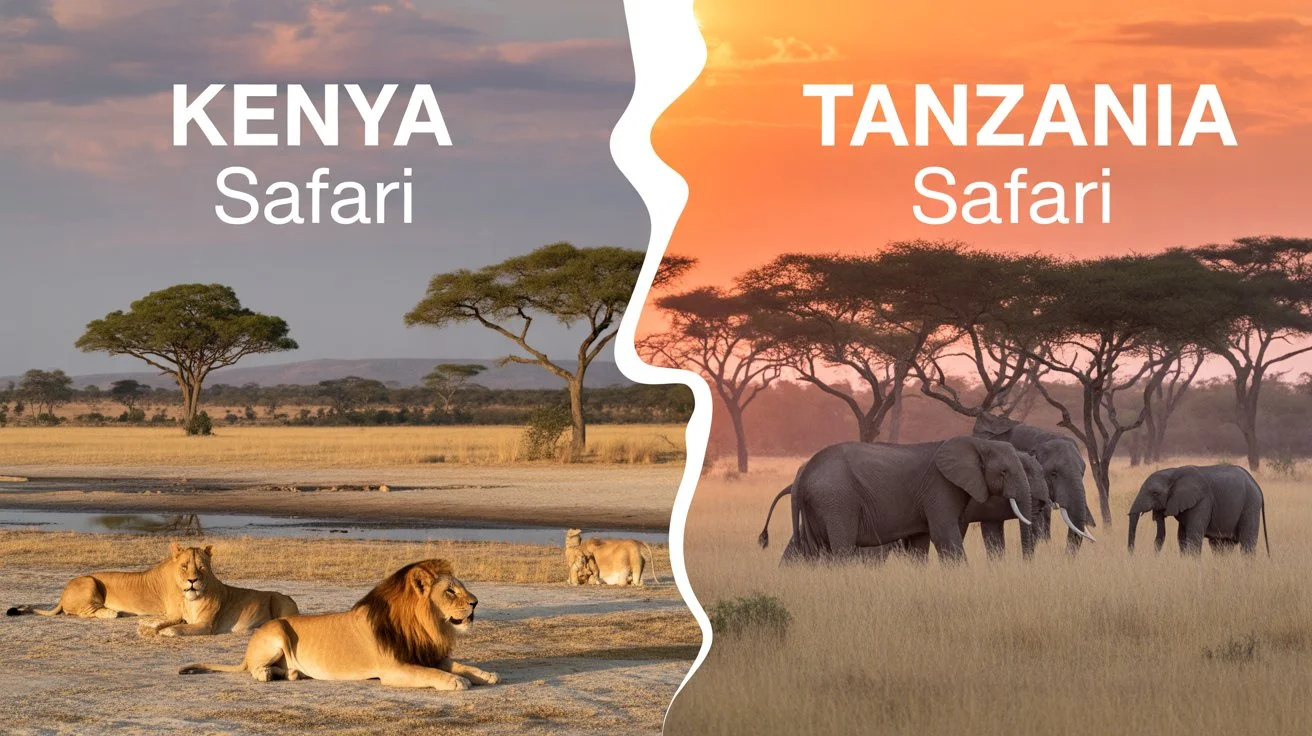 Kenya vs Tanzania Safari