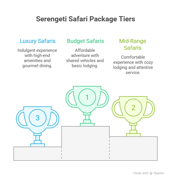 Serengeti Safari Packages Types