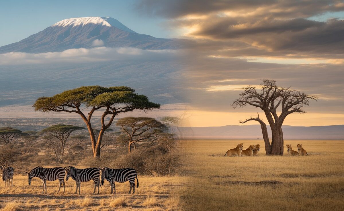 East Africa Wild vs Great Plains Conservation