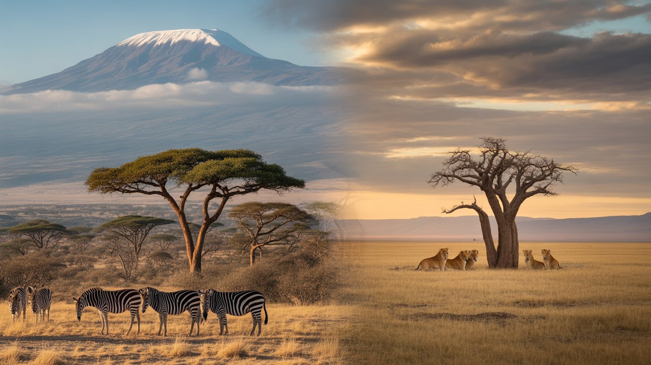 East Africa Wild vs Great Plains Conservation